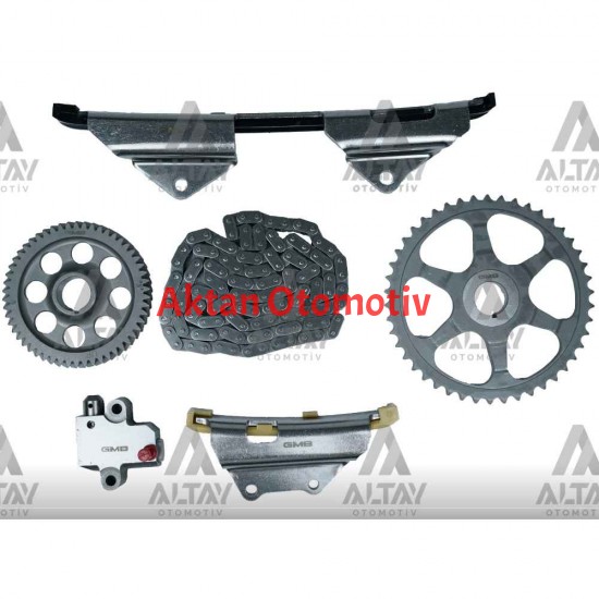 EKSANTRİK ZİNCİR SETİ ACCORD 03-08 DİZEL / CRV 2.2 DİZEL 6 PARÇA (ALT ZİNCİR SETLİ)