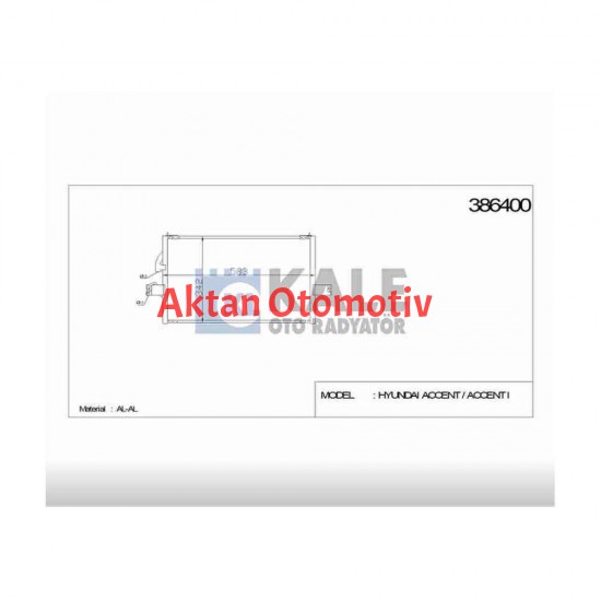 RADYATÖR KLİMA ACCENT 95-00