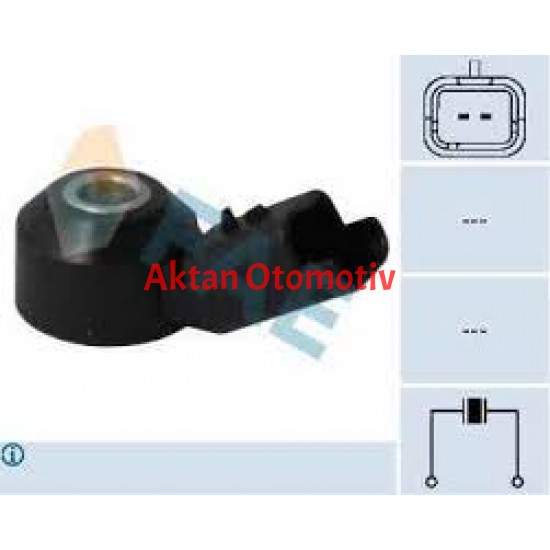 VURUNTU SENSÖRÜ 206 / 207 / 208 / 301 / 307 / 308 / 406 / 407 / 508 /2008 / COMBO E / CORSA F 19= CROSSLAND / GRANDLAND 17= 1.2 PURETECH-1.4-1.6-1.8-2.0 16V VTI