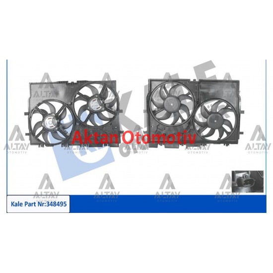 FAN RADYATÖR JUMPER III 06-14 / DUCATO III 06-14 / BOXER III 06-14 / 2.0 JTD-2.2 HDI-2.3 JTD-3.0 JTD DAVLUMBAZLI