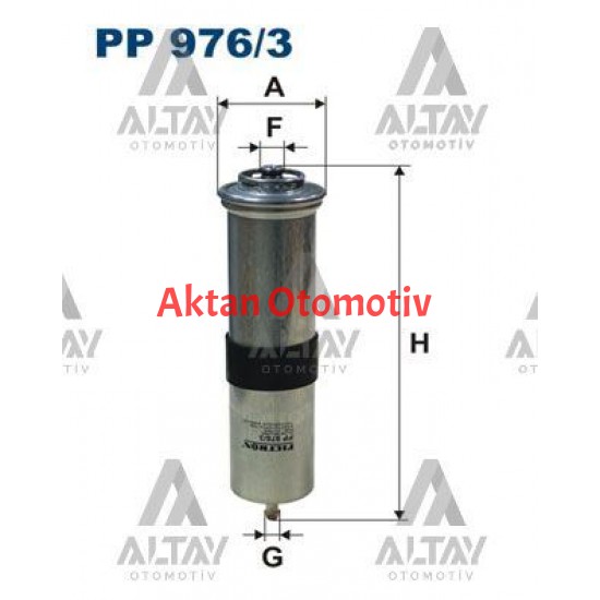 YAKIT FİLTRESİ (MAZOT) E90 / E91 / E92 / E93 / X1 E84 / X3 F25 / X4 F26 13=