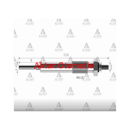 KIZDIRMA BUJİSİ (ISITMA) TFR / D-MAX 07= 3.0 L 11V.