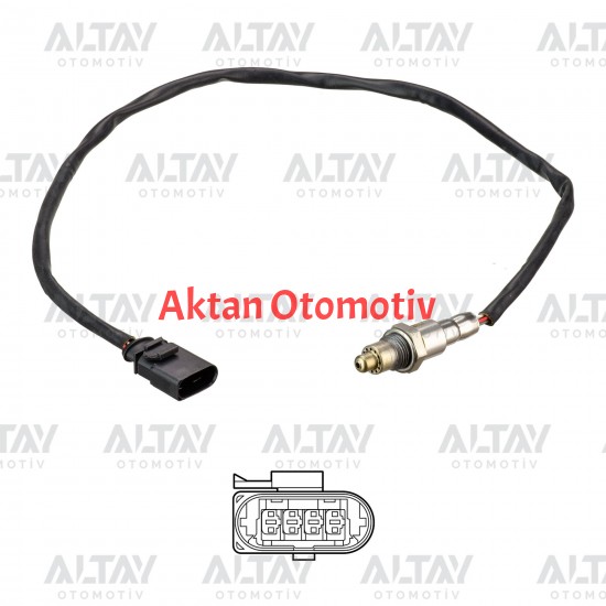 SENSÖR OKSİJEN GOLF7 / POLO / İBİZA / LEON 13= CHYA-CHYB-CYVA-CYVB-CJZB 1.0-1.2 TSİ ARKA