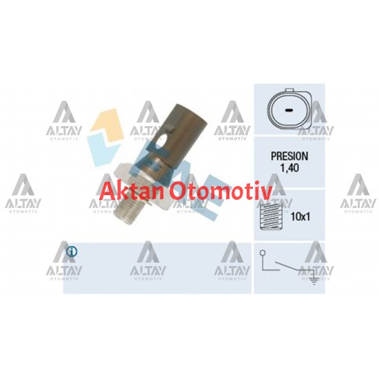 MÜŞÜR YAĞ GOLF4 / BORA / PASSAT / A3 / TOLEDO 97-09 AKL-ALZ-BFQ-BSE 1.6 SİYAH 1,2-1,6 BAR