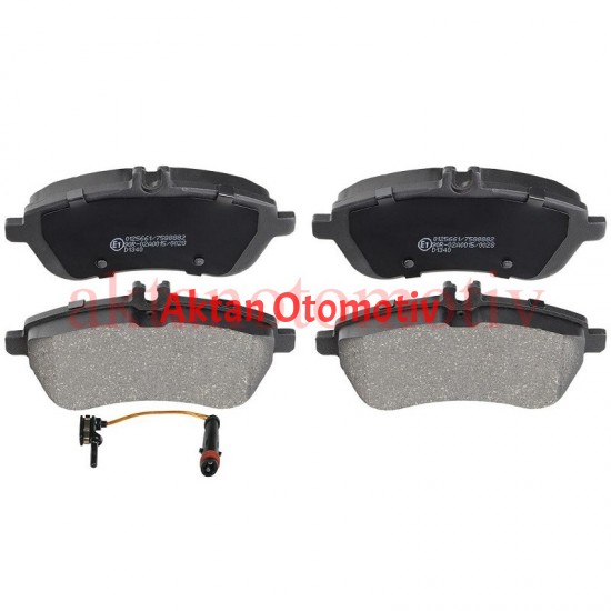 FREN BALATA MERCEDES 07-14 W204 C SERİ / MERCEDES 00-07 S204 C SERİ ÖN