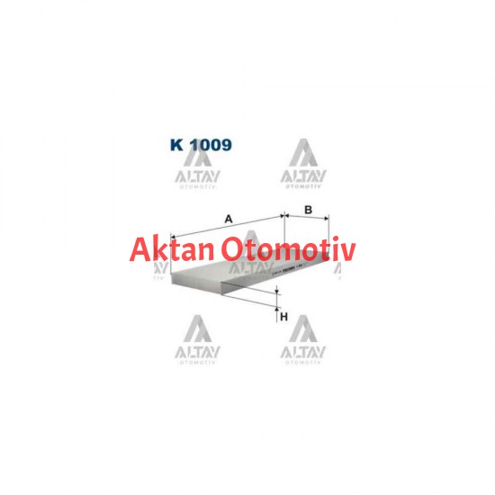 POLEN FİLTRESİ VECTRA B 96-01 KARBONSUZ