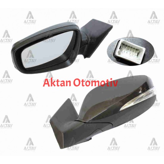 AYNA DIŞ DİKİZ ELANTRA 11-16 ELEKTRİKLİ SİNYALLİ ISITMALI SOL