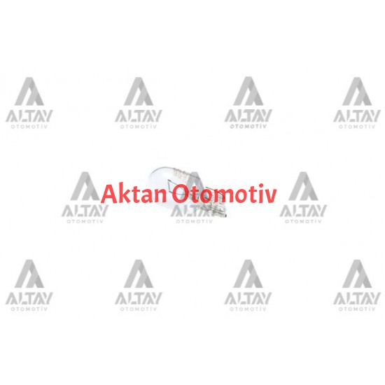 AMPÜL ECO 12V DİPSİZ 21W / W21W 93 SİNYAL FREN AMPÜLÜ DİPSİZ T20