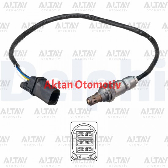 SENSÖR OKSİJEN GOLF7 / A3 / LEON / PASSAT / OCTAVİA / RAPİD 13= CLHA-CLHB 1.6 TDİ ÖN