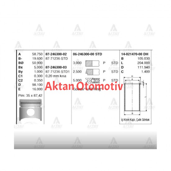 SEGMAN NPR-59 102mm STD