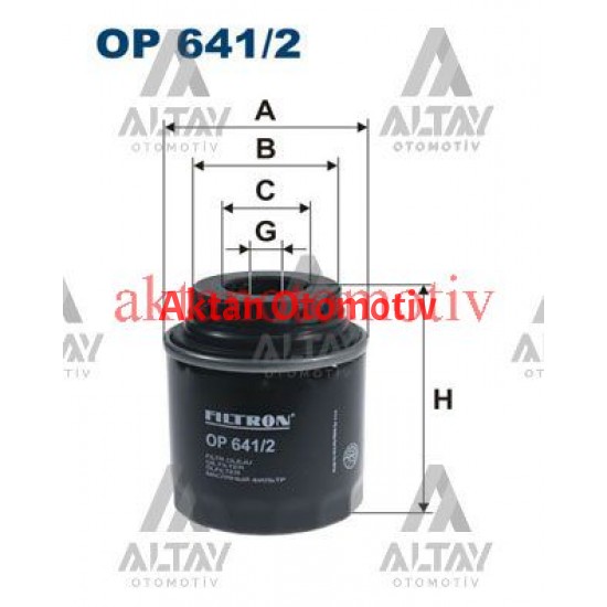 YAĞ FİLTRESİ GOLF6 / JETTA / TIGUAN / A3 / POLO / IBIZA 10= 1.2 TSI-1.4 TSI CAXA-CBZA-CBZB-CNVA-CTHG-CZCA-CAVA