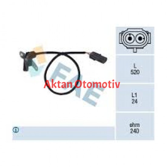 SENSÖR KRANK DEVİR MEGANE I / LAGUNA I / TWINGO 1.2 8V-1.6 8V 520mm