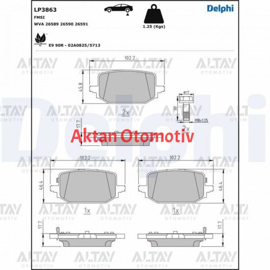 FREN BALATA QASHQAI 22= 1.3 / E-POWER /  XTRAIL 22= T33 ARKA