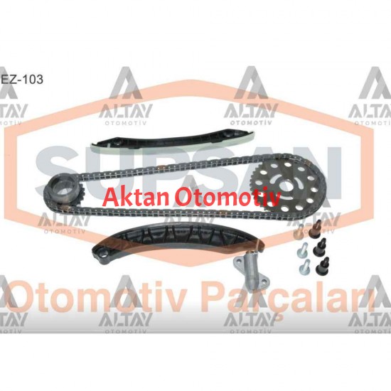 EKSANTRİK ZİNCİR SETİ LAGUNA III / LATITUDE III / KOLEOS / TRAFIC II / QASHQAI J10 / XTRAIL T31 2.0 M9R