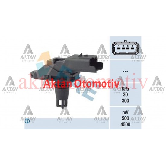 SENSÖR HAVA SICAKLIK FOCUS / C-MAX / COURIER / CONNECT / FIESTA / KUGA / MONDEO / 308 / 3008 / 5008 08= 1.6 TDCI-2.0 TDI