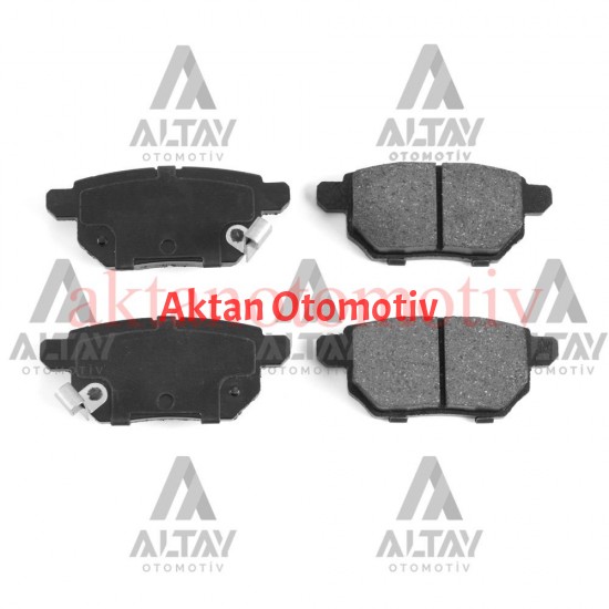 FREN BALATA COROLLA / AURIS 06= D4D DİZEL / COROLLA-AURIS 13= BENZİNLİ-DİZEL DİSK ARKA KLİPSLİ