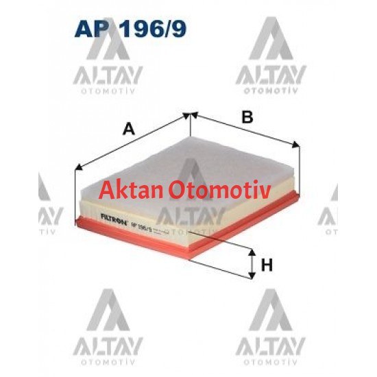 HAVA FİLTRESİ  2008 / 208 / 3008 II / 301 / 308 II / 5008 II / 508 / EXPERT / PARTNER / BERLINGO / C3 III / C4 CACTUS / C4 PICASSO / C / ELYSEE / JUMPY / PROACE CITY / ASTRA L 2021= 1.5 BLUEHDI