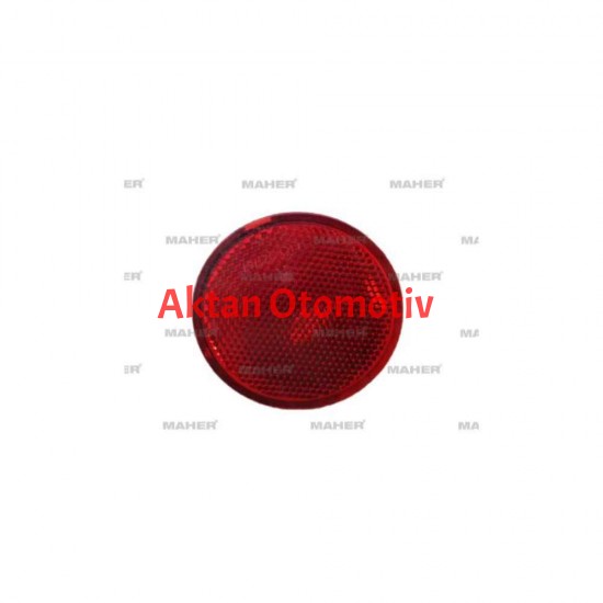 REFLEKTÖR TAMPON QASHQAI 07-13 ARKA SAĞ (YUVARLAK)