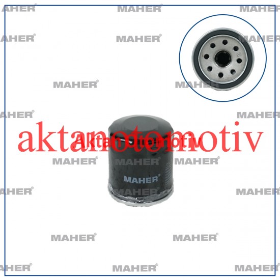 YAĞ FİLTRESİ ALMERA / PRIMERA  96-06 / QASHQAI 1.6 07-13 / JUKE 1.6 / MICRA 03= BENZ.MOTORLAR