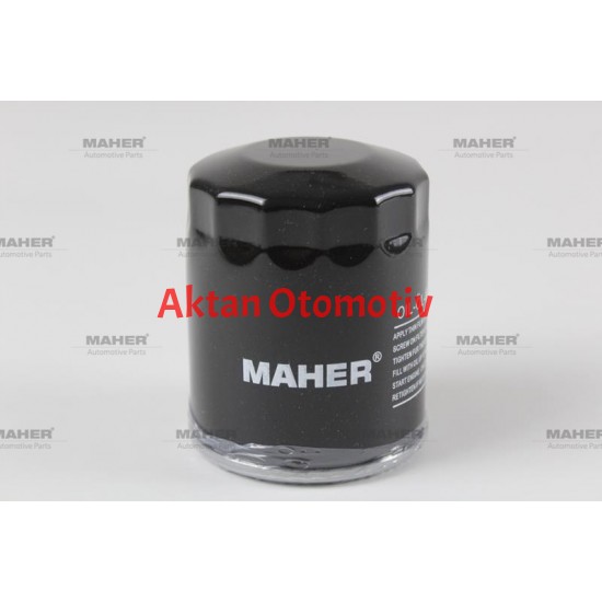 YAĞ FİLTRESİ SWIFT / SAMURAI / VITARA  96= 1.6-2.0 / BALENO / RAV-4 / AVENSIS 01=/ VITARA 16-19 / COROLLA 19= 1.5 M15A