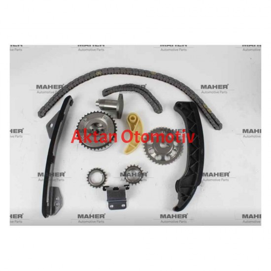 EKSANTRİK ZİNCİR SETİ COROLLA 06= / AURIS 07= 1.6 BENZİNLİ 1ZRFE (10 PARÇA) + (CVVT DİŞLİ) EKSANTRİK ZİNCİR SETİ COROLLA 06= / AURIS 07= 1.6 BENZİNLİ 1ZRFE (10 PARÇA) + (CVVT DİŞLİ)