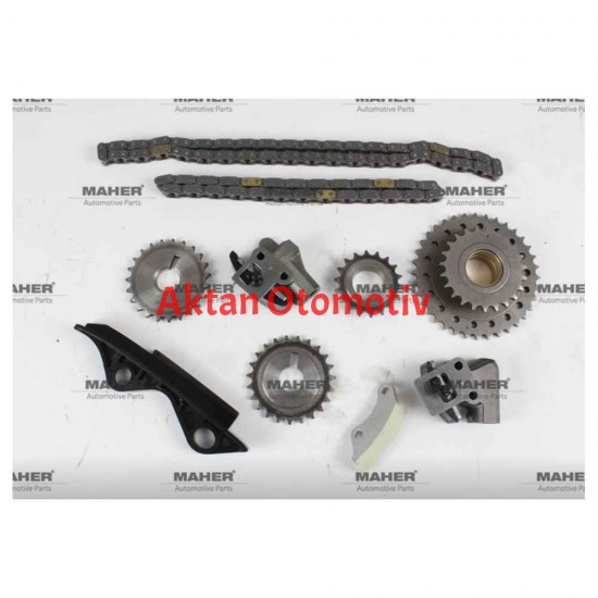 EKSANTRİK ZİNCİR SETİ MICRA  92-01 / 1.0 / 1.3 (10 PARÇA)