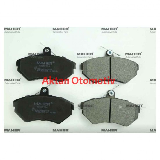 FREN BALATA GOLF III  91-99 / PASSAT 88-97 / CADDY II 95-04 KULAKSIZ TİP ÖN