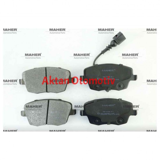 FREN BALATA POLO 01-12 / FABIA 99-07 / FABIA II 06-15 / ROOMSTER 06= FİŞLİ ÖN