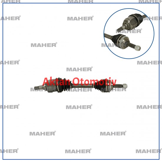 AKS KOMPLE ÖN AVEO 06-11 / KALOS 03-08 / SOL 1.4 ABSLİ 48 DİŞ A-T 603mm