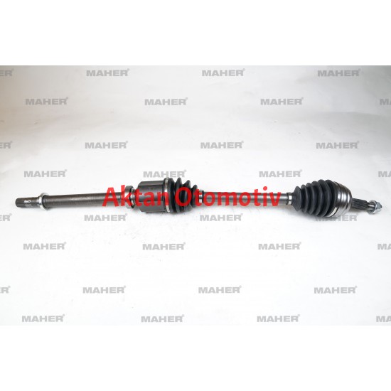 AKS KOMPLE ÖN DUSTER 12= / SAĞ 1.5DCI M-T 950mm (DAR RULMANLI)