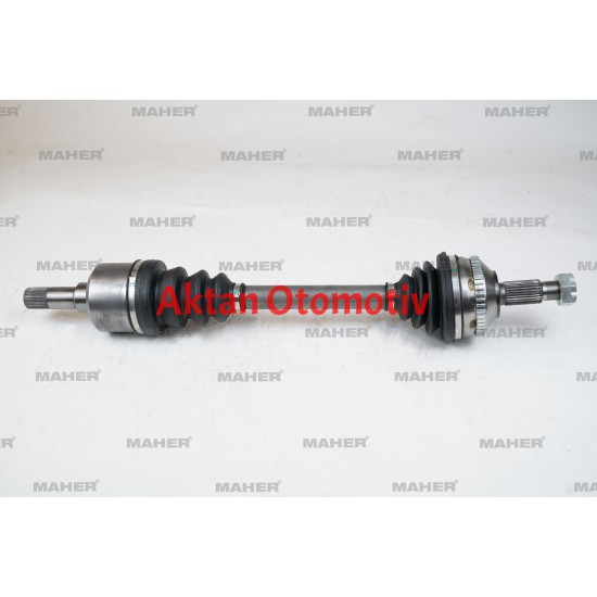 AKS KOMPLE ÖN SCUDO 96-06 / JUMPY I 94-07 / EXPERT 96-06 / SOL 1.9TD ABSLİ 48 DİŞ 641mm AKS KOMPLE ÖN SCUDO 96-06 / JUMPY I 94-07 / EXPERT 96-06 / SOL 1.9TD ABSLİ 48 DİŞ 641mm