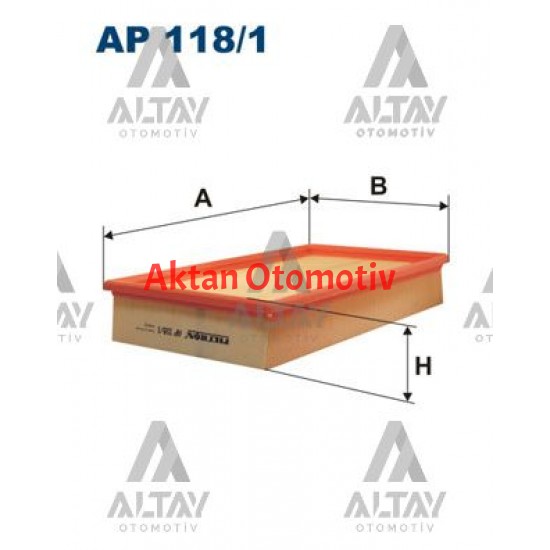 HAVA FİLTRESİ W210 E SERİ 83-99 OM601-602-603