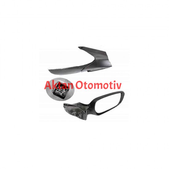 AYNA DIŞ DİKİZ ACCENT 11= BLUE ELEKTRİKLİ SİNYALLİ SAĞ
