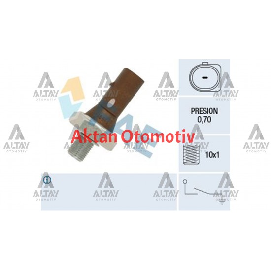 MÜŞÜR YAĞ GOLF / BORA / JETTA / PASSAT / CADDY / TRANSPORTER T5 / CRAFTER 97-09 AAB-ACV-AGR-AMF-AVF-AXB-BJB-BKP-BKD 1.4 TDİ-1.9 TDİ KAHVERENGİ 0,55-0,85 BAR