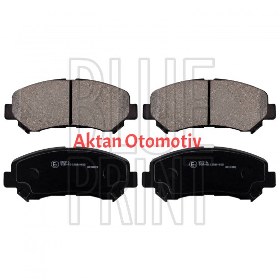 FREN BALATA QASHQAI 07-13 / X-TRAIL 08-13 ÖN AKEBONO FREN SİSTEMİ