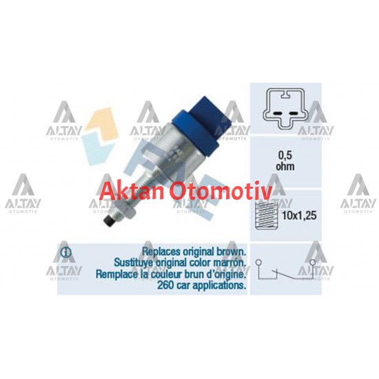 MÜŞÜR FREN CIVIC 96-00 / CRV / COROLLA 88= / AVENSIS / CORONA / YARIS / HILUX / RAV-4 / 323 / 626 / TERIOS / SEPHIA / SIRION