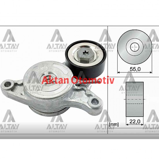 VANTİLATÖR GERGİ SETİ COROLLA / AURIS / AVENSIS 09-18 / MINI R55 / R56 / R57 / R60 / R61 1.6 D4D