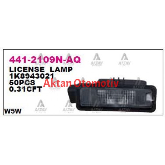 PLAKA LAMBASI AMAROK-PASSAT-POLO