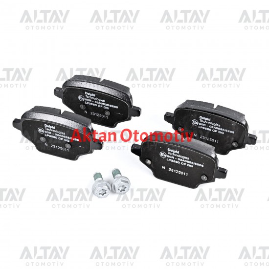 FREN BALATA COMBO E / RIFTER 19= / BERLINGO 1.5 HDI-1.6 HDI 16=/ PROACE CITY  ARKA