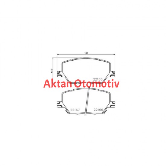 FREN BALATA 500X 14= / RENEGADE 14= ÖN