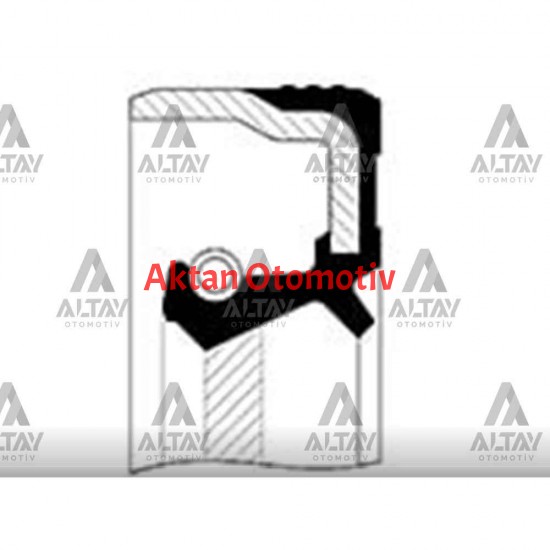 KEÇE ŞANZIMAN TRANSIT V362 / V363 PANTHER MOTOR 16= 2.0 D ÖN (35×52×6)