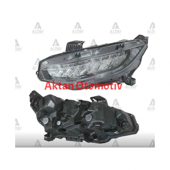 FAR CIVIC 16-22 FC5 SEDAN EXECUTIVE MOTORU ÜZERİNDE LEDLİ SOL