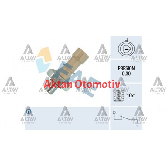 MÜŞÜR YAĞ ASTRA G / ASTRA H 04= Z16XEP 0,30 BAR GRİ