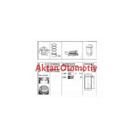 SEGMAN ACCENT 06-11 ERA / GETZ 06-11 / RIO 06-11 1.4 STD