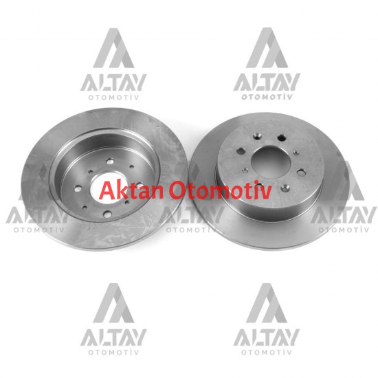 FREN DISKI CIVIC 01-06 / ARKA DÜZ 260-4  (SET)