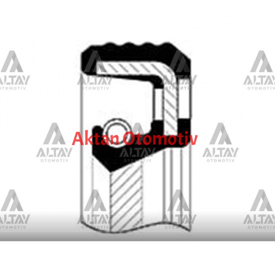 KEÇE KRANK 206 / 307 / PARTNER / C3 1.4-1.6 ÖN (42x66x6)