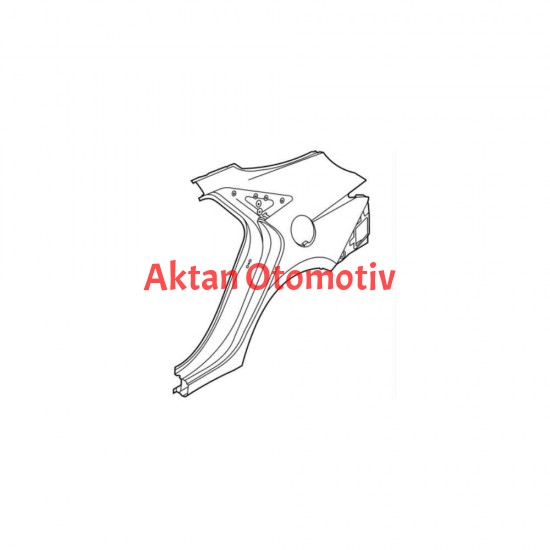 ÇAMURLUK ELANTRA 21= ARKA SOL