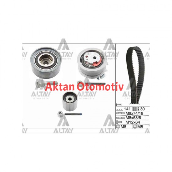 TRİGER SETİ PASSAT / GOLF5 / JETTA / A3 / A4 / A6 07-11 BKP-BKD-BMN-BMR-BUZ-BRE 2.0 TDİ (03G109244A) (GENİŞ DELİK 12 MM)