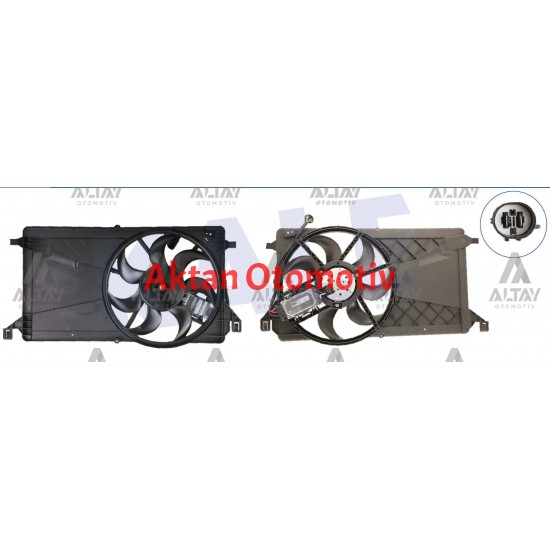 FAN RADYATÖR C-MAX I 07-11 / FOCUS II 04-11 / 1.6 TDCI DAVLUMBAZLI