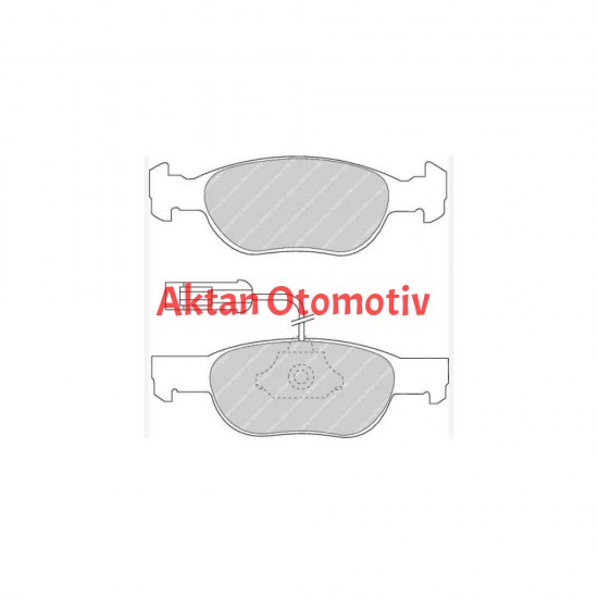 FREN BALATA MAREA  96-07 / BRAVA 95-02 / BRAVO 95-04 FİŞLİ ÖN